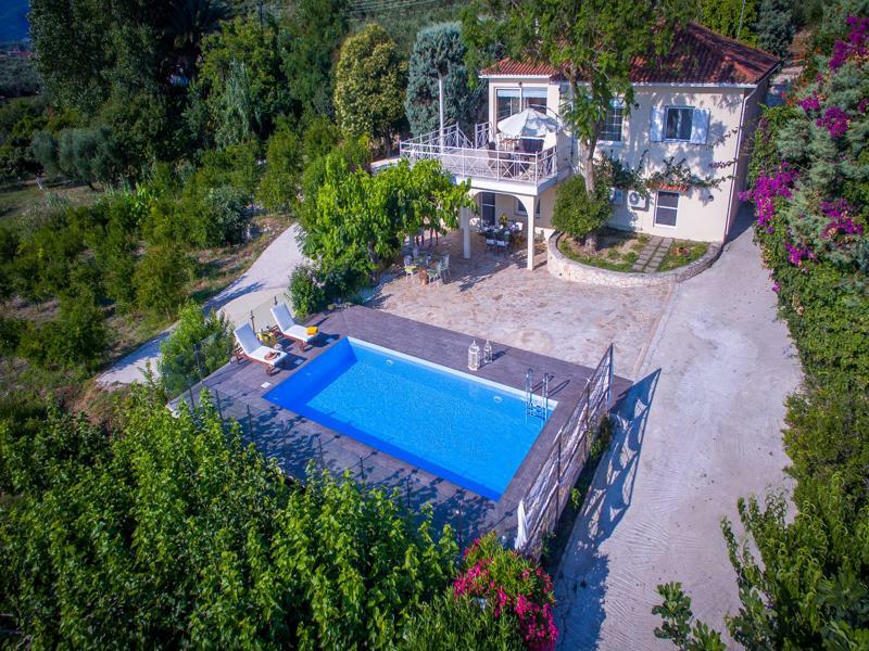 Villa Natura Prive Swimming Pool Lithakia  Extérieur photo